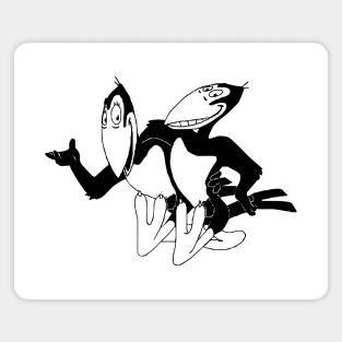 Heckle and Jeckle Magnet